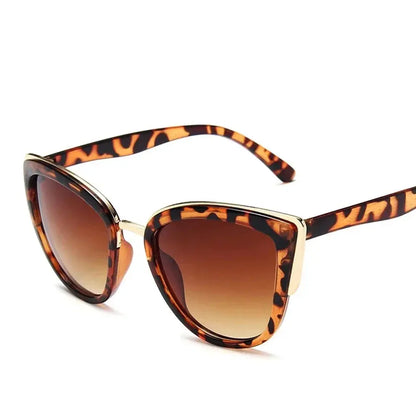 Cat eye Sunglasses Women Vintage Gradient Glasses Retro Cat eye Sun glasses Female Eyewear UV400 Natalia Home Fashion   As-Picture-2-Leopard Natalia Home Fashion