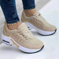 Fashion Woman Vulcanize Platform Casual Sneakers Women Flats Mesh Breathable Running Walking Shoes Chunky Sports Shoe Natalia Home Fashion    Natalia Home Fashion