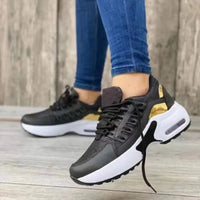 Fashion Woman Vulcanize Platform Casual Sneakers Women Flats Mesh Breathable Running Walking Shoes Chunky Sports Shoe Natalia Home Fashion    Natalia Home Fashion