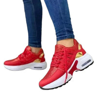 Fashion Woman Vulcanize Platform Casual Sneakers Women Flats Mesh Breathable Running Walking Shoes Chunky Sports Shoe Natalia Home Fashion    Natalia Home Fashion