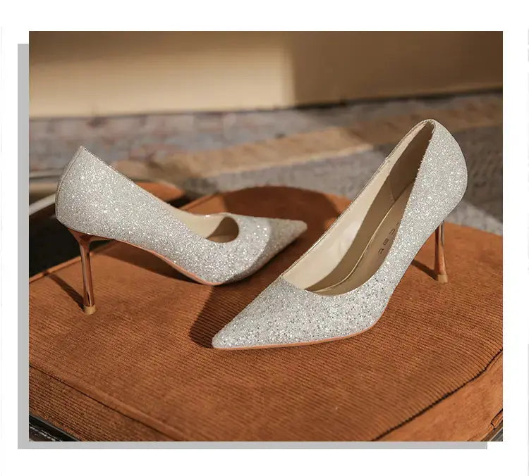 Fashion Women Ladies Shoes New Design Sexy Summer Party Light Heels Spring Style Pumps Summer Heels For Women And Ladies My Store