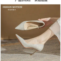 Fashion Women Ladies Shoes New Design Sexy Summer Party Light Heels Spring Style Pumps Summer Heels For Women And Ladies My Store