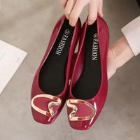 Fashion slip on high quality shoes ladies flat shoes pumps women's flats. My Store