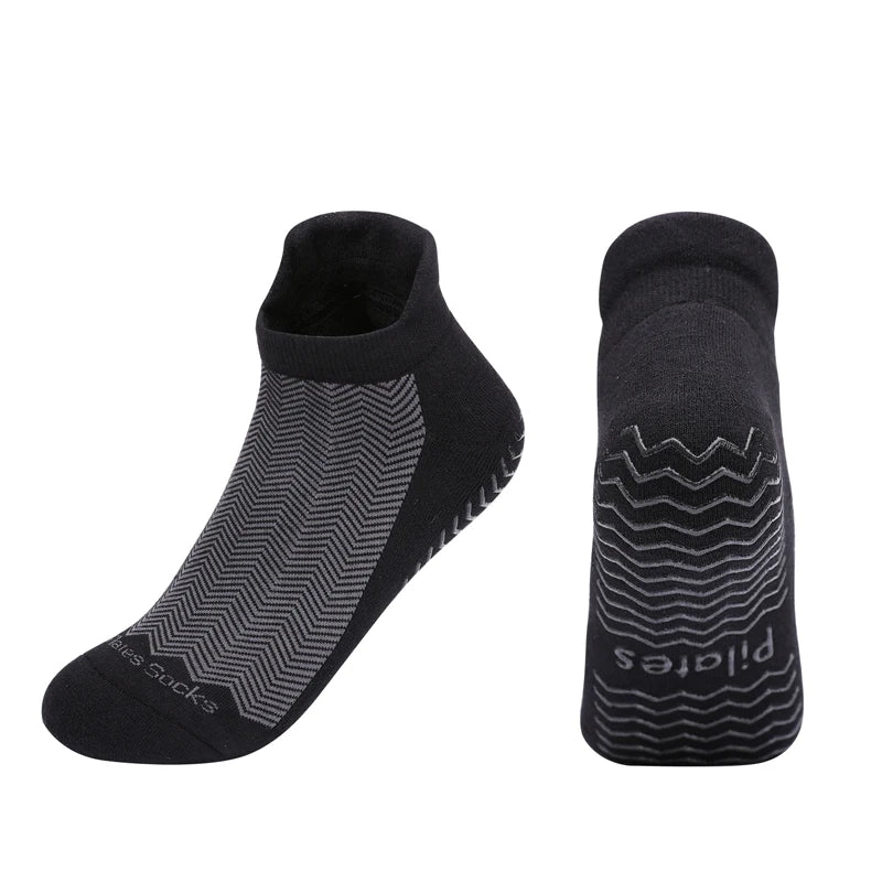 Professional Women Pilates Socks Non Slip Breathable Yoga Socks Ladies Fitness Sports Ballet Dance Sock for Yoga Pilates Hall