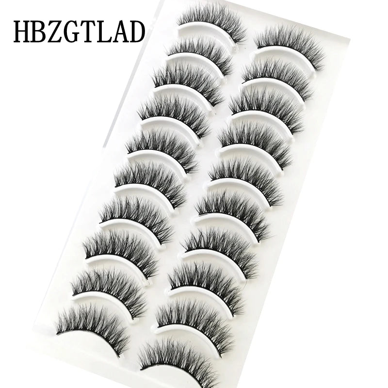 41 Styles 10 pairs natural long 3D mink false eyelashes fake lashes makeup kit Mink Lashes extension eye lashes short eyelashes Natalia Home Fashion    Natalia Home Fashion