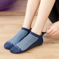 Professional Women Pilates Socks Non Slip Breathable Yoga Socks Ladies Fitness Sports Ballet Dance Sock for Yoga Pilates Hall