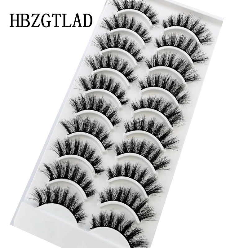 41 Styles 10 pairs natural long 3D mink false eyelashes fake lashes makeup kit Mink Lashes extension eye lashes short eyelashes Natalia Home Fashion    Natalia Home Fashion