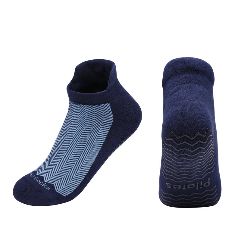 Professional Women Pilates Socks Non Slip Breathable Yoga Socks Ladies Fitness Sports Ballet Dance Sock for Yoga Pilates Hall