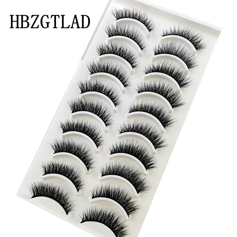 41 Styles 10 pairs natural long 3D mink false eyelashes fake lashes makeup kit Mink Lashes extension eye lashes short eyelashes Natalia Home Fashion    Natalia Home Fashion