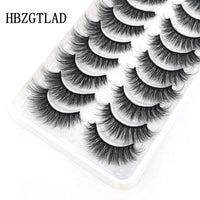 41 Styles 10 pairs natural long 3D mink false eyelashes fake lashes makeup kit Mink Lashes extension eye lashes short eyelashes Natalia Home Fashion   10-pairs-HD-01 Natalia Home Fashion