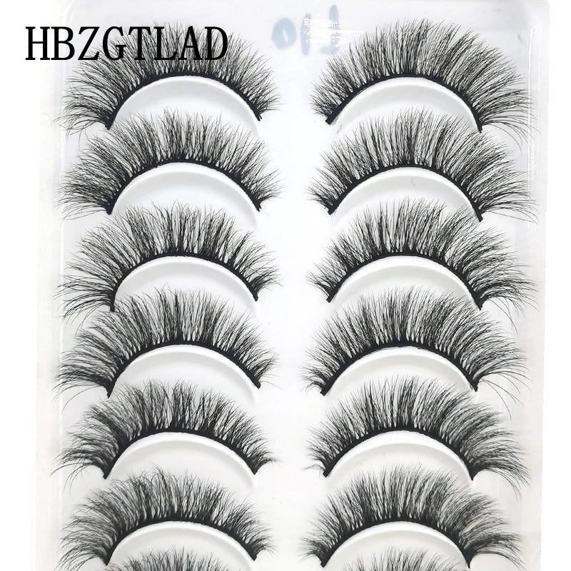 41 Styles 10 pairs natural long 3D mink false eyelashes fake lashes makeup kit Mink Lashes extension eye lashes short eyelashes Natalia Home Fashion   10-pairs-HD-19 Natalia Home Fashion