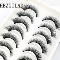 41 Styles 10 pairs natural long 3D mink false eyelashes fake lashes makeup kit Mink Lashes extension eye lashes short eyelashes Natalia Home Fashion   10-pairs-KZ-04 Natalia Home Fashion