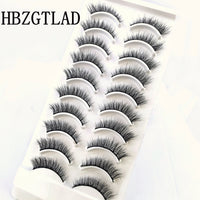 41 Styles 10 pairs natural long 3D mink false eyelashes fake lashes makeup kit Mink Lashes extension eye lashes short eyelashes Natalia Home Fashion    Natalia Home Fashion