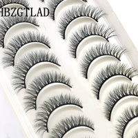 41 Styles 10 pairs natural long 3D mink false eyelashes fake lashes makeup kit Mink Lashes extension eye lashes short eyelashes Natalia Home Fashion   10-pairs-HD-02 Natalia Home Fashion