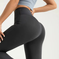 High-Waisted Scrunched Butt Yoga Leggings Women Elastic Waist XL Sports Gym Pants My Store