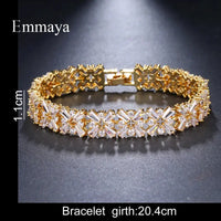 Luxury Bracelet Crystal Bracelets For Women Charm Bracelets & Bangles Female Bridal Wedding Jewelry Natalia Home Fashion    Natalia Home Fashion