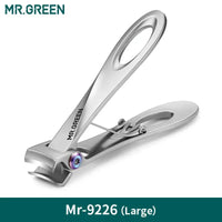 Nail Clippers Wide Jaw Opening Stainless Steel Toe Fingernail Clipper Thick Hard Toenail Cutter Manicure Scissors tools Natalia Home Fashion   Mr-9226 Natalia Home Fashion