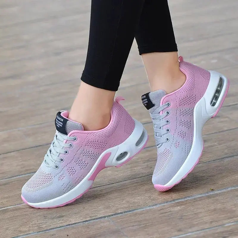 Running Shoes Women A Breathable Casual Shoes Outdoor Light Weight Sports Shoes Casual Walking Platform Ladies Sneakers Natalia Home Fashion   pink-39 Natalia Home Fashion