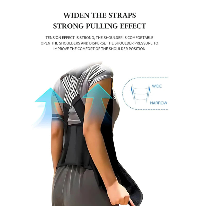 Back Posture Corrector Brace for Women breathable Back Posture Correction back support belt Adjustable shoulder