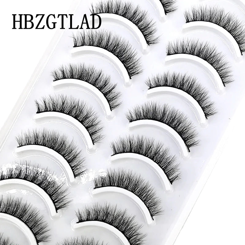 41 Styles 10 pairs natural long 3D mink false eyelashes fake lashes makeup kit Mink Lashes extension eye lashes short eyelashes Natalia Home Fashion   10-pairs-6D-32 Natalia Home Fashion