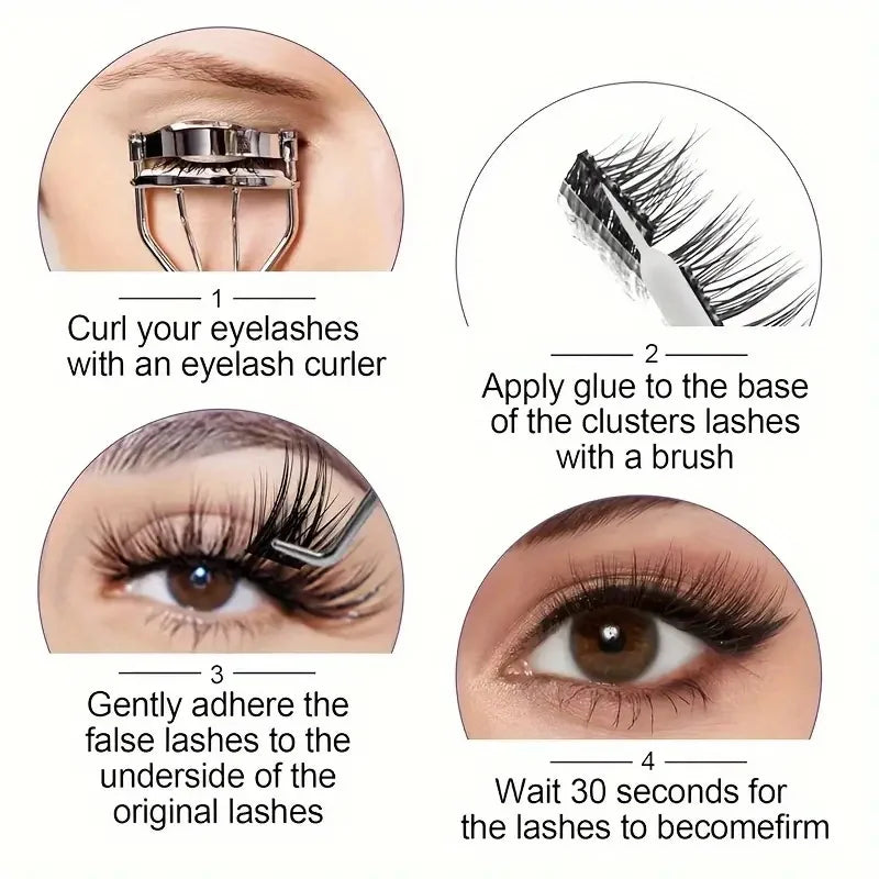 7G Long-Lasting Super Strong Styling Eyelash Glue Waterproof Natural Look Non-Irritating Quick-Drying Applicator for DIY Eyelash Natalia Home Fashion    Natalia Home Fashion