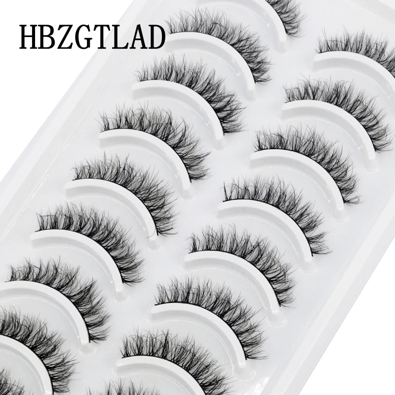 41 Styles 10 pairs natural long 3D mink false eyelashes fake lashes makeup kit Mink Lashes extension eye lashes short eyelashes Natalia Home Fashion   10-pairs-HD29 Natalia Home Fashion