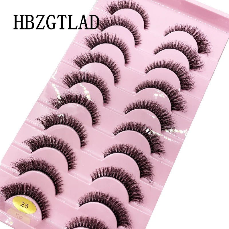 41 Styles 10 pairs natural long 3D mink false eyelashes fake lashes makeup kit Mink Lashes extension eye lashes short eyelashes Natalia Home Fashion   10-pairs-28 Natalia Home Fashion