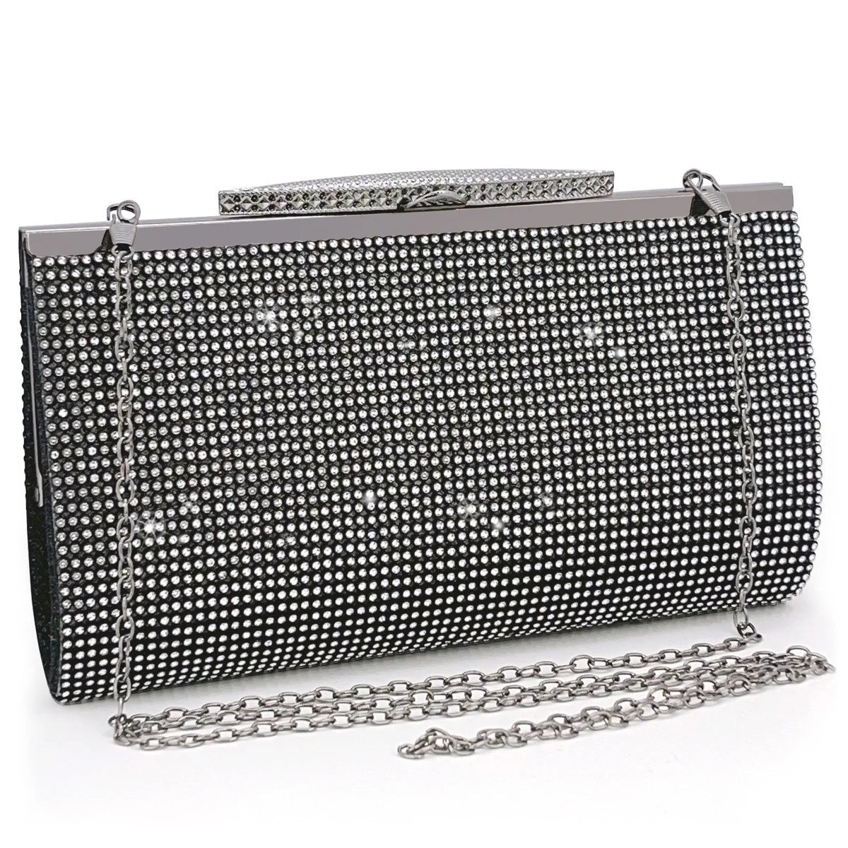 Rhinestone Clutch Bling Crystal Glitter Crossbody Bag for Bridesmaid Wedding Party Evening Bag Cocktail Party Handbag