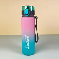 Leak Proof Sports Water Bottle High Quality Tour Hiking Portable My Favorite Drink Bottles 400ml 560ml