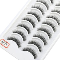 41 Styles 10 pairs natural long 3D mink false eyelashes fake lashes makeup kit Mink Lashes extension eye lashes short eyelashes Natalia Home Fashion   10-pairs-xk-69 Natalia Home Fashion