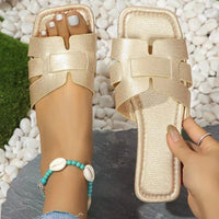 Slipper Women Shoes Ladies High Quality Slides Sandals Women Shoes New Fashion Design Beach Flat Shoes Female Slippers