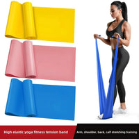 Yoga Sport Resistance Bands Pilates Training Fitness Exercise Home Gym Elastic Rope Band Natural Rubber Latex Yoga Accessories