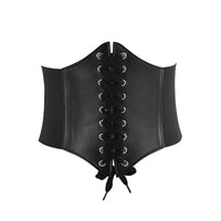 Fashion Corset Wide Belts Faux Leather Slimming Body Shaping Girdle Belt for Women Elastic Tight High Waist for Daily Wear Natalia Home Fashion    Natalia Home Fashion