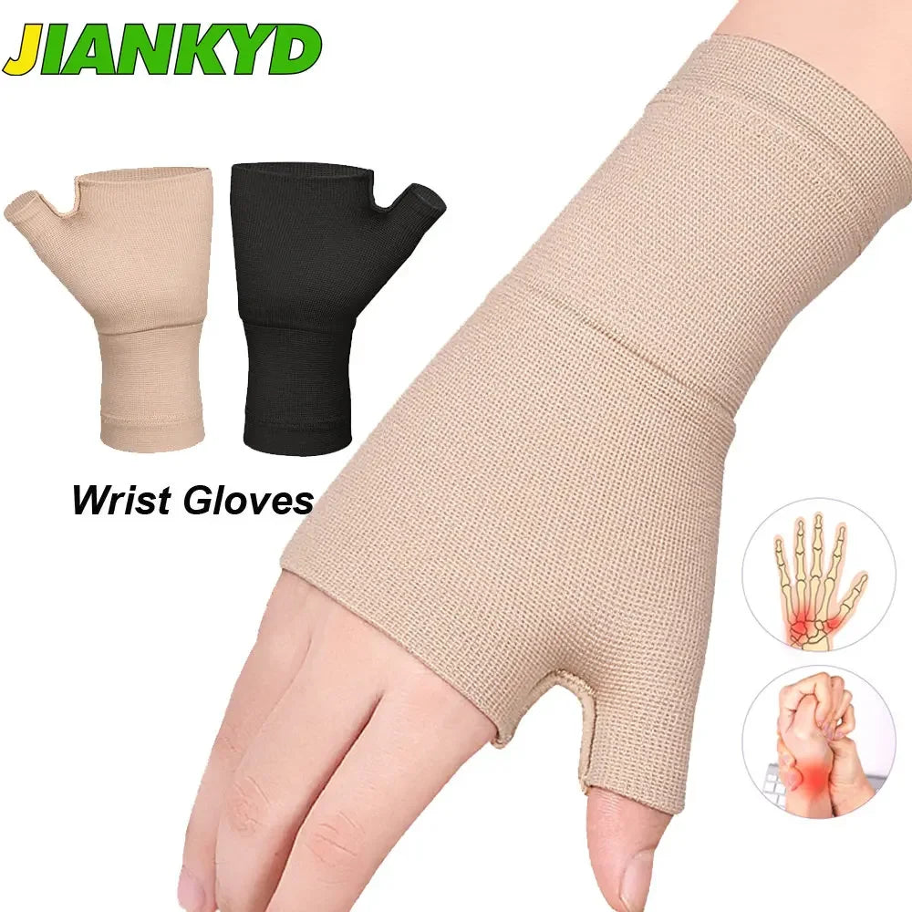 1Pc Arthritis Gloves for Women Men, Carpal Tunnel Gloves for Rheumatoid & Osteoarthritis Pain Relief, Tenosynovitis Gloves