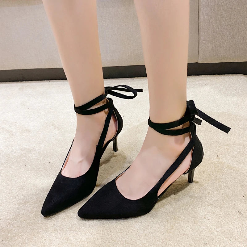 Super High Stiletto Heels Women's Pumps Luxury Pearl Pointed Toe Office Shoes Summer Women Sandals Sexy Shoes Casual