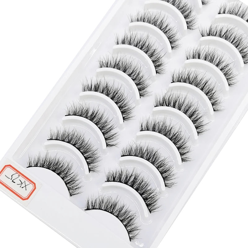 41 Styles 10 pairs natural long 3D mink false eyelashes fake lashes makeup kit Mink Lashes extension eye lashes short eyelashes Natalia Home Fashion   10-pairs-xk-75 Natalia Home Fashion