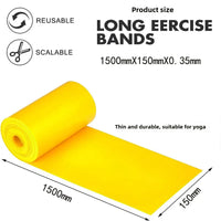 Yoga Sport Resistance Bands Pilates Training Fitness Exercise Home Gym Elastic Rope Band Natural Rubber Latex Yoga Accessories