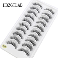 41 Styles 10 pairs natural long 3D mink false eyelashes fake lashes makeup kit Mink Lashes extension eye lashes short eyelashes Natalia Home Fashion   10-pairs-SH36 Natalia Home Fashion