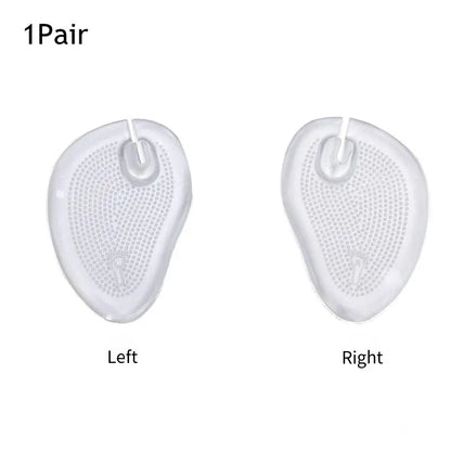 Silicone Slippers Sandals Forefoot Pad Flip-flop Pad Clip Foot Pads GEL Shoes Insole Foot Care Massage Particle Non-slip Cushion