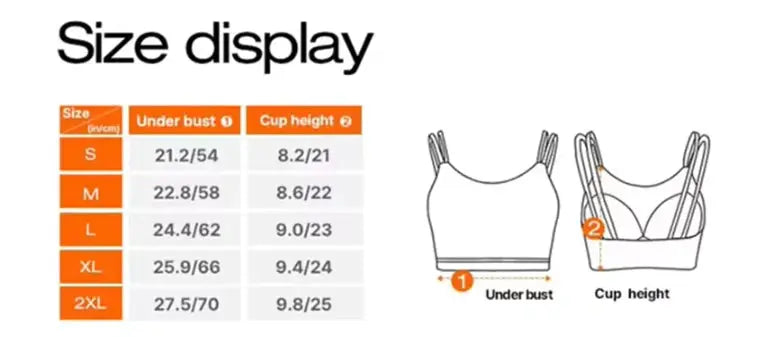 Seamless Reversible Padded Yoga Sports Bra Quick Dry and Breathable Fitness Top Free Size for Plus Size Adults Line Pattern My Store