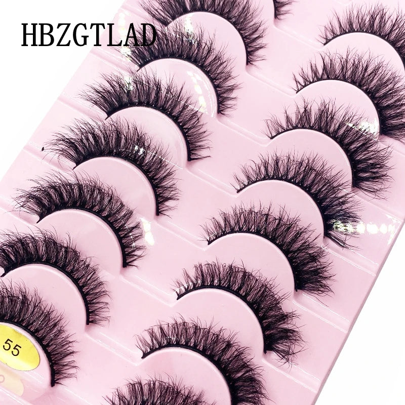 41 Styles 10 pairs natural long 3D mink false eyelashes fake lashes makeup kit Mink Lashes extension eye lashes short eyelashes Natalia Home Fashion   10-pairs-55 Natalia Home Fashion