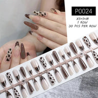 24Pcs/Set White French Press on Fake Nails Full Cover Artificial Wearable Nail Beauty Tips Naked French White False Nails Art Natalia Home Fashion   p06 Natalia Home Fashion