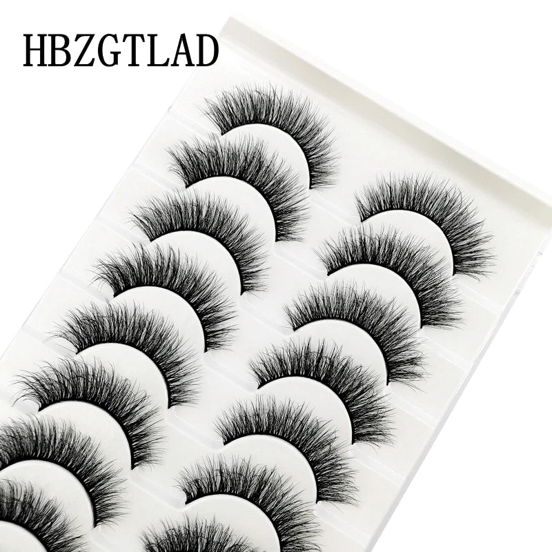 41 Styles 10 pairs natural long 3D mink false eyelashes fake lashes makeup kit Mink Lashes extension eye lashes short eyelashes Natalia Home Fashion   10-pairs-5D-103 Natalia Home Fashion