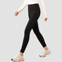 Solid High-Waisted Scrunched Butt Yoga Gym Pants  Fitness Leggings with fleece lining My Store