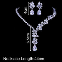 Unique Design Choker Necklace Stud Earrings Bridal Jewelry Sets Wedding Jewelry Set Natalia Home Fashion    Natalia Home Fashion