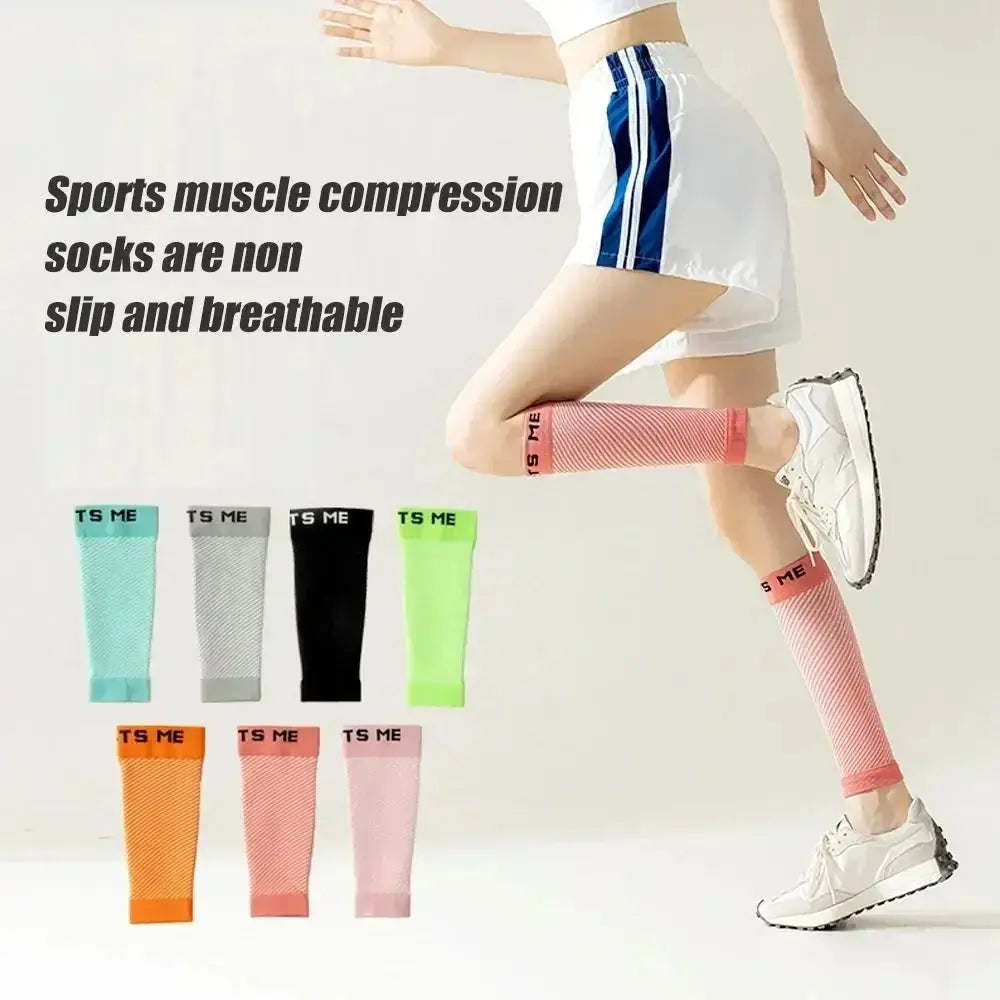 1Pair Sport Calf Compression Sleeves Men/Women Graduated Compression Compression Socks 20-30 MmHg Running Varicose Veins Natalia Home Fashion    Natalia Home Fashion