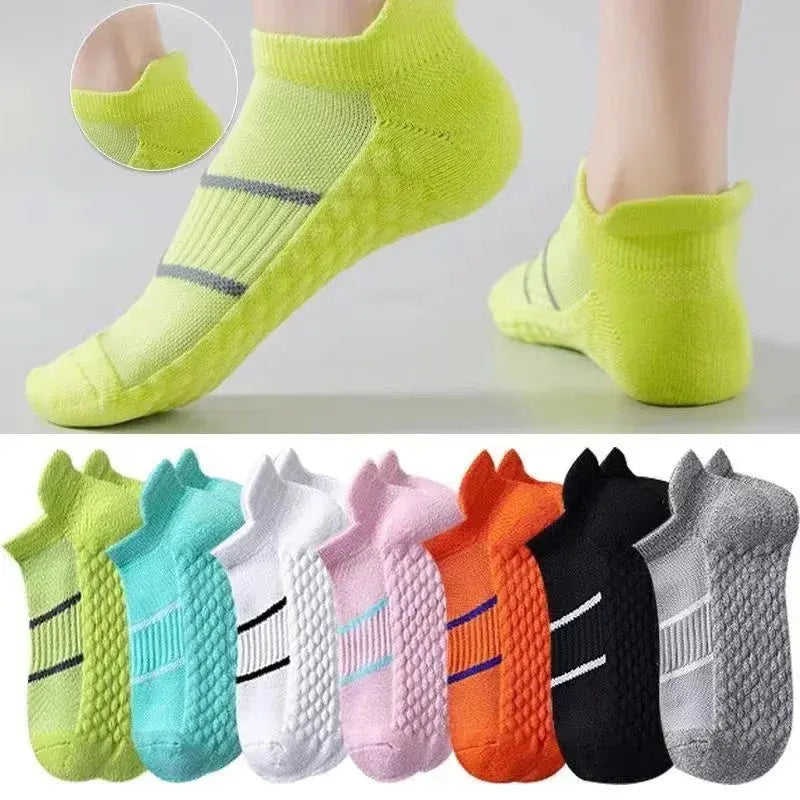 Women Running Socks Basketball Breathable Anti Slip Sport Cycling Walking Women Outdoor Sock Cotton Athletic No Sweat Sock Natalia Home Fashion    Natalia Home Fashion