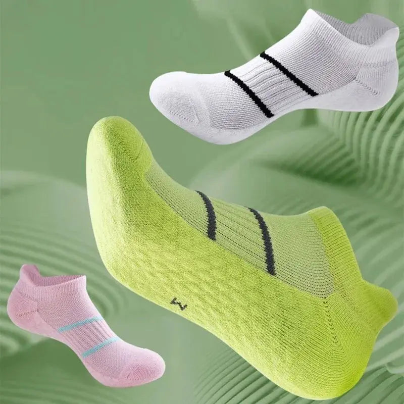 Women Running Socks Basketball Breathable Anti Slip Sport Cycling Walking Women Outdoor Sock Cotton Athletic No Sweat Sock Natalia Home Fashion    Natalia Home Fashion