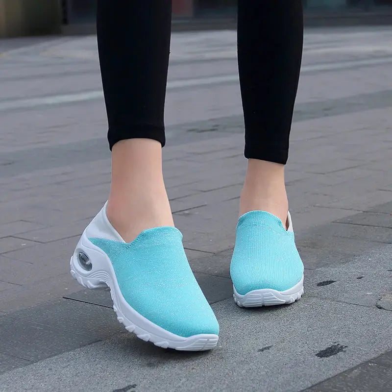 Women Sport Shoes Thick Sole Shoes Ladies  walking Fitness Natalia Home Fashion    Natalia Home Fashion