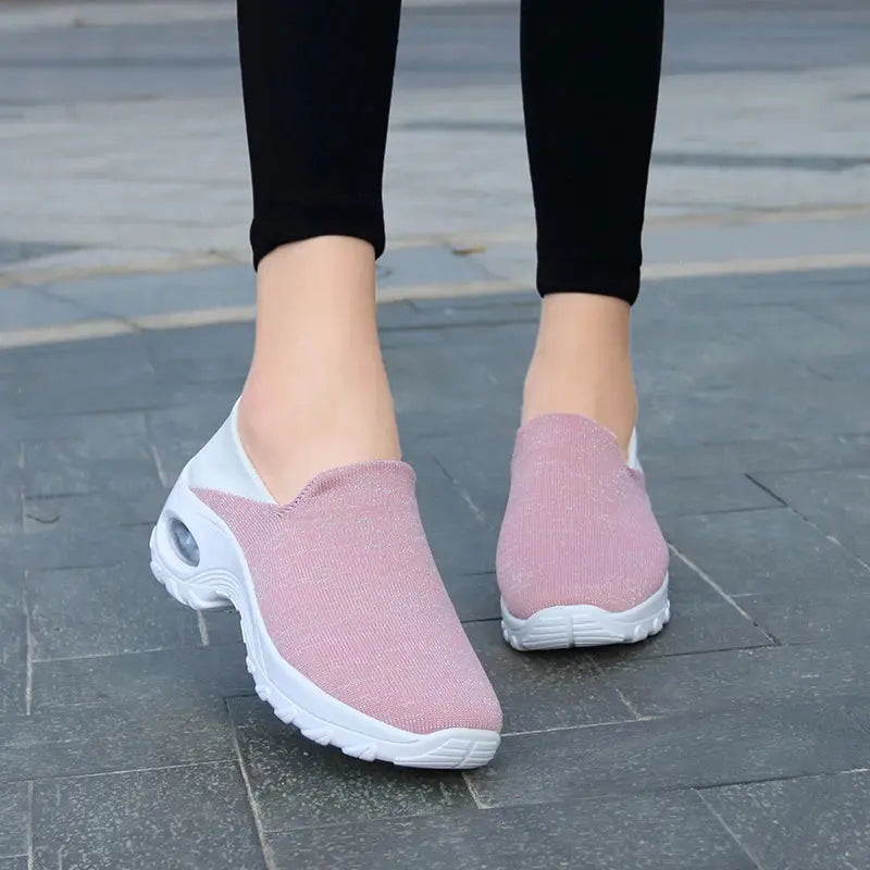 Women Sport Shoes Thick Sole Shoes Ladies  walking Fitness Natalia Home Fashion    Natalia Home Fashion